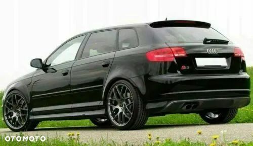 AUDI A3 8P 5D S3 S LINE TYLNA DOKŁADKA ZDERZAKA PODKŁAD - 2