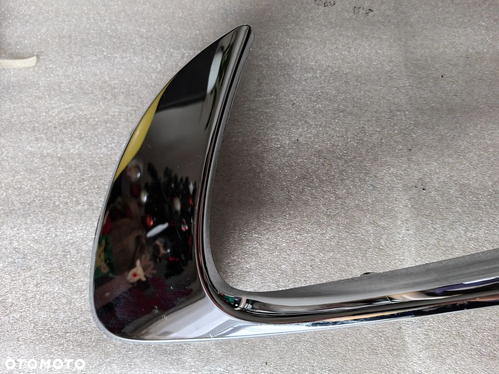 Renault Scenic III Listwa zderzaka prawa prawy przód chrom 623831463R - 2