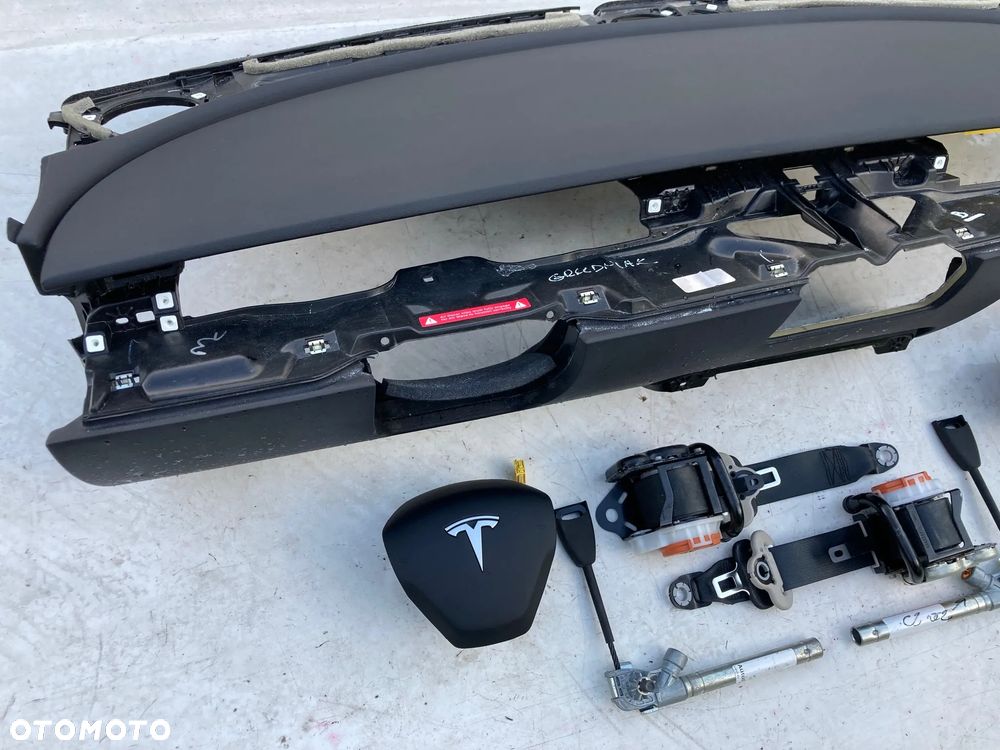 TESLA 3 S X Y AIRBAG KURTYNA KURTYNY PODUSZKA DACHOWA LEWA PRAWA Raz2  SPRAWDŹ CURTAIN LH RH   1490551-00-D    1490552-00-D  NOWE ZASŁONY KURTYN SZYCIE !!! - 22