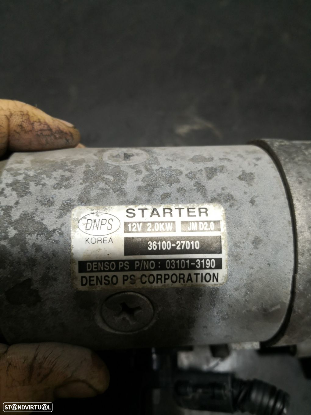 Motor De Arranque Hyundai Tucson (Jm) - 3