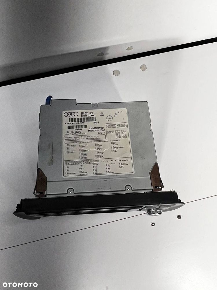 Audi TT TTS 8J 2008 8P0 035 192 L RNSE PLUS A3 NAWIGACJA 2 DIN - 9