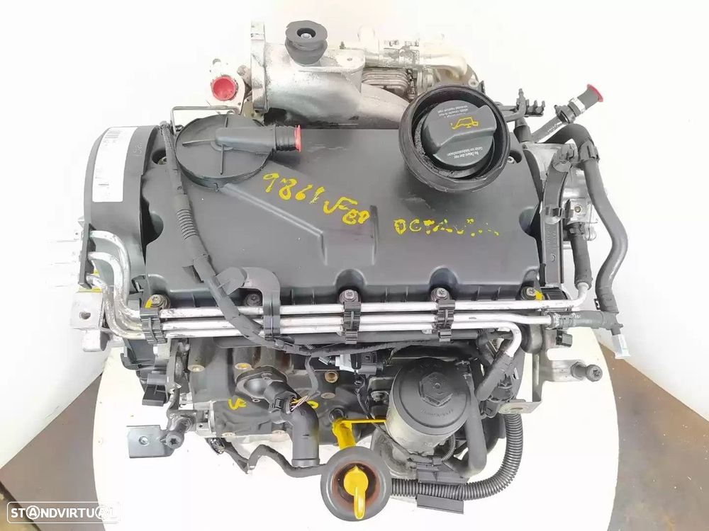 MOTOR COMPLETO SKODA OCTAVIA II 2007 - 3