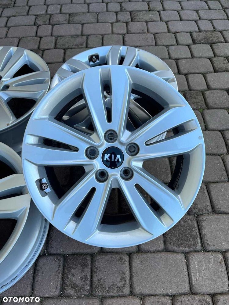 Oryginalne alufelgi Kia 5x114,3 17 cali CZUJNIKI SPORTAGE OPTIMA CEED