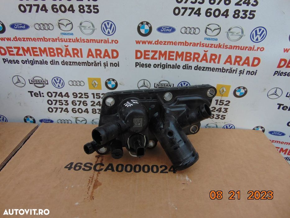 Carcasa termostat dacia 1.0 Duster Logan mcv sandero jogger renault cl - 1
