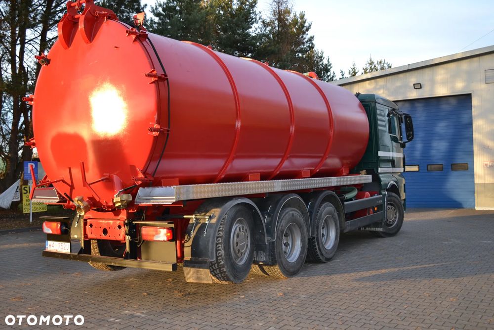 MAN TGX 35.540 ASENIZACYJNY SZAMBIARKA NOWA BECZKA 25 m³ CZWARTA OŚ SKRĘTNA KLIMATYZACJA - 4