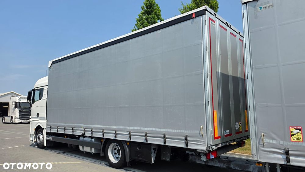 MAN ///TGX///18.430///2022///7.70+7.70 ///ZESTAW TANDEM///PRZEJAZDOWY/// 36000 KG///DACH PODNOSZONY/// FIRANKA///LEDY///STAN BARDZO DOBRY - 11