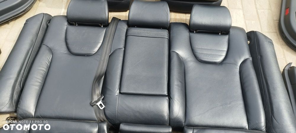 Fotel Fotele RECARO Zestaw Czarna Skóra Grzanie Tył Przód Audi A6 S6 C5 Kombi Części Blask Gołdap - 3