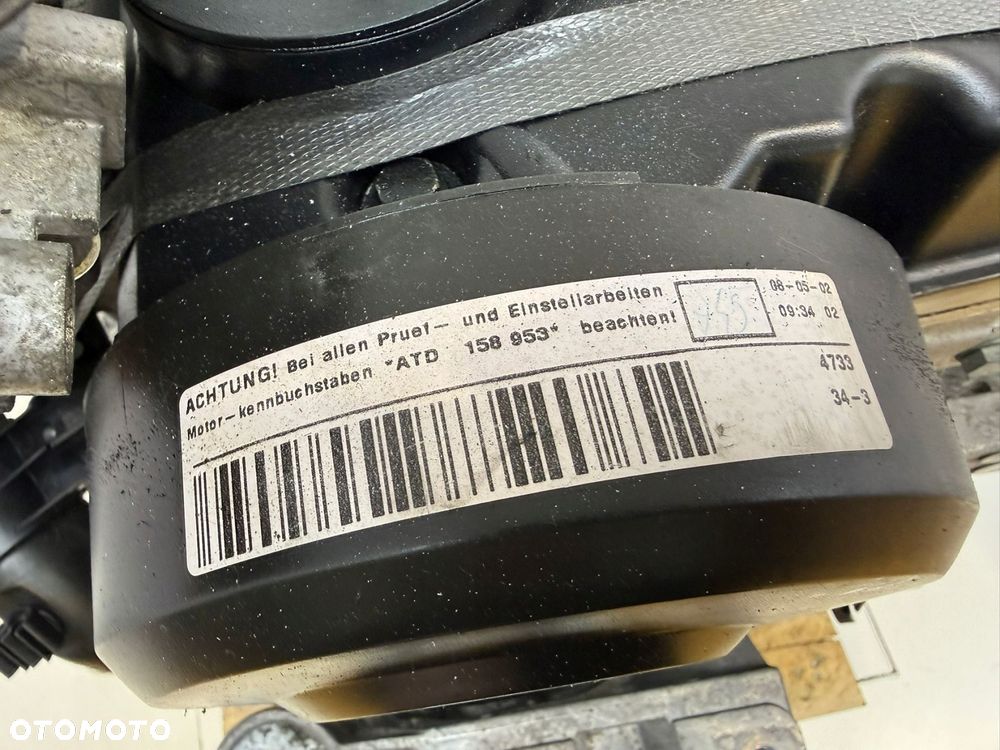 SILNIK ATD VW Polo IV Bora Golf Skoda Fabia I Seat Ibiza III 1.9 TDI diesel - 12