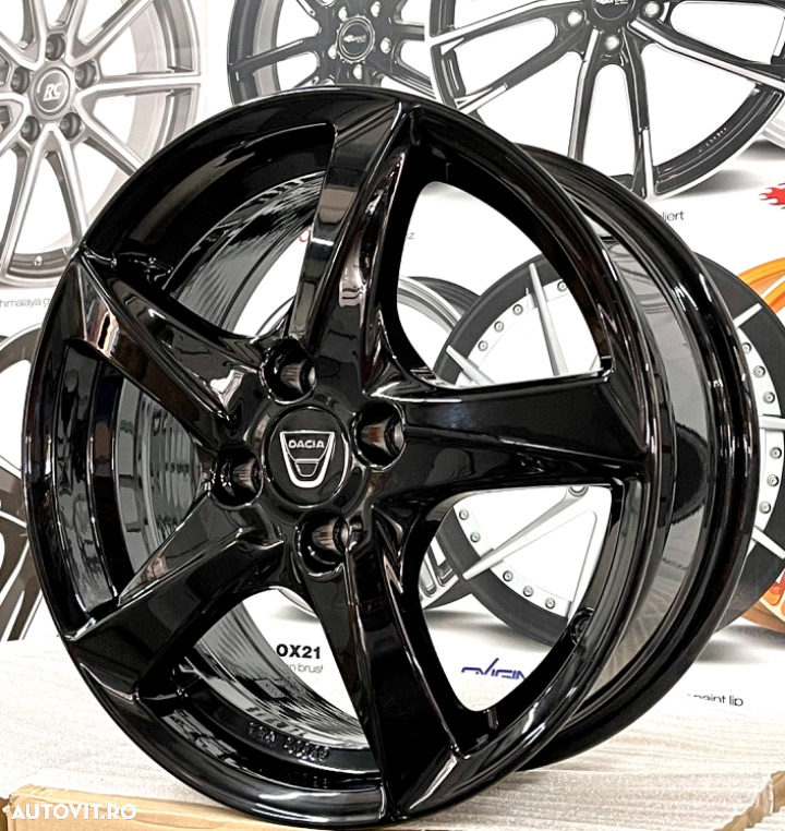 Jante Dacia Logan, Dokker, Lodgy, Sandero, 15 inch,  noi - 6