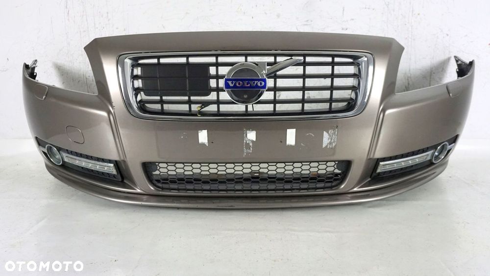 ZDERZAK PRZÓD PRZEDNI VOLVO S80 2 II 06-11 2006-2011 ATRAPA SPRYSKI - 1