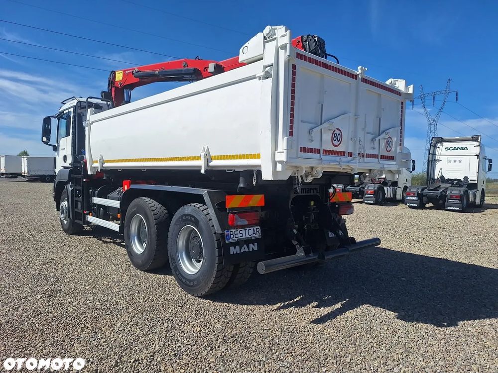 MAN TGS 33.360 E5/ 6X4 / WYWROT / BORDMATIC / HMF 1444/ Import Francja - 3
