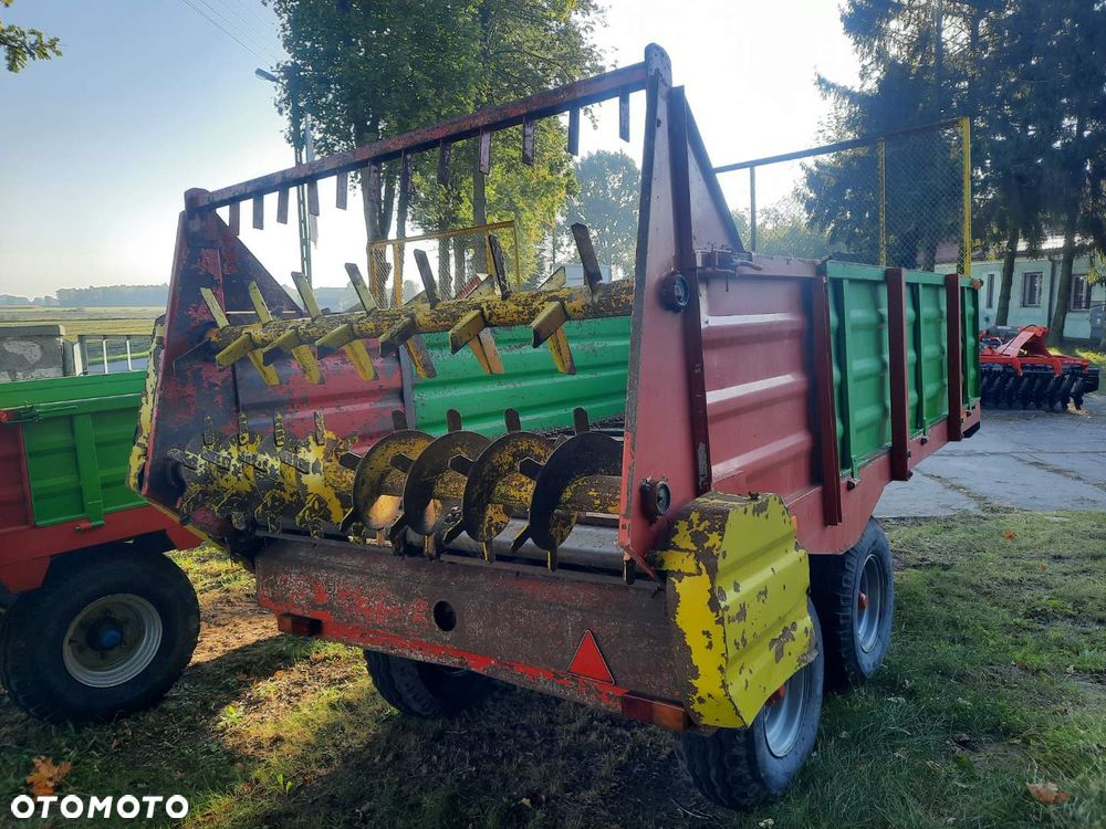 Inny Rozrzutnik obornika IGAMET N255 3,5 tony, Rostalski 4,0 tony, Jol-Met 4,5 tony, Metal-Fach 6 Ton, Carna Białostocka, Pronar, Roltrans - 22