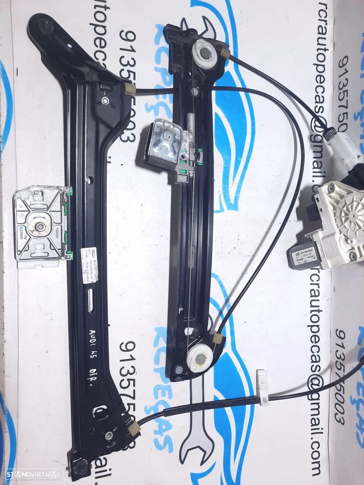 MOTOR SISTEMA ELEVADOR VIDRO PORTA FRENTE FRONTAL DIREITA AUDI AUDI A6 C6 - 2