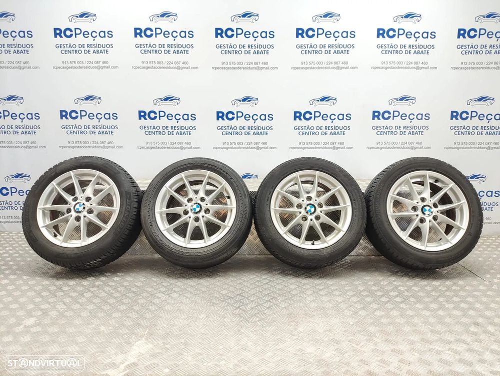 Conjunto Jantes 16 BMW Serie 1 E87 LCI 7J ET44 5x120 - 1