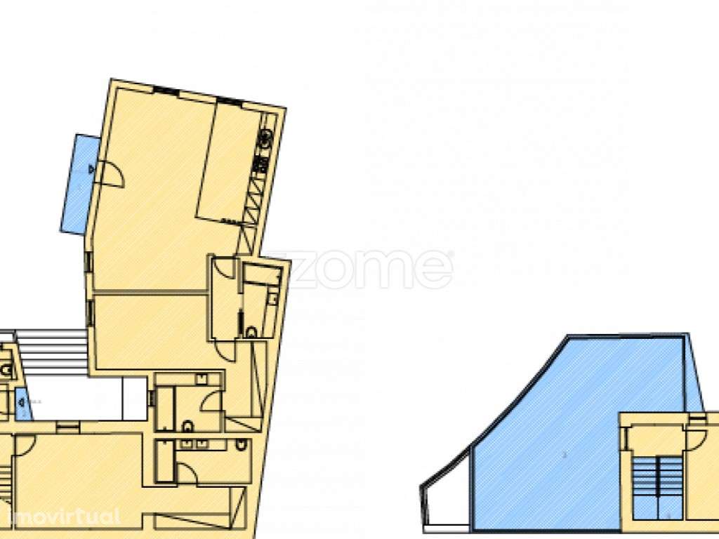 Terreno 350m2 com projeto aprovado para três moradias - Grande imagem: 5/8