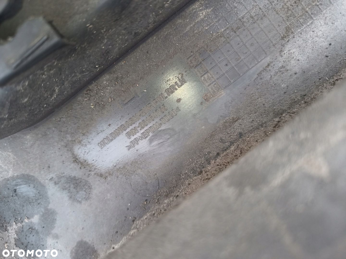OPEL MOKKA I A 12- Nakładka listwa progowa próg lewa 95164754 95164755 - 7