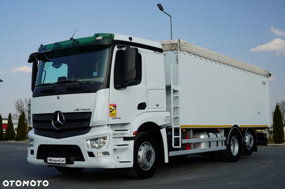 Mercedes-Benz ACTROS 2543 / RUCHOMA PODŁOGA / WALKING FLOOR / 6X2 / OŚ SKRĘTNA / PODNOSZONA - 16