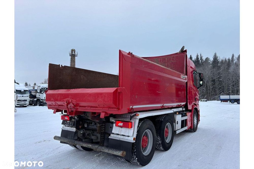 Scania R500 6x4 + RETARDER + BOX HEATING EURO6 - 6
