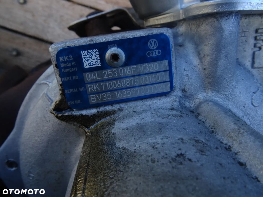 TURBOSPRĘŻARKA Z KOLEKTOREM WYDECHOWYM VW AUDI SKODA 04L253016F 04L971501C - 4