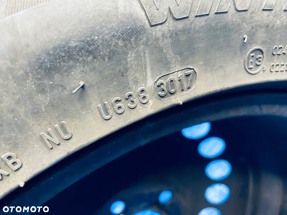 KOŁA 17 KOŁO FELGA STALOWE 17" 5X120 ; 67,1mm ET41 KOMPLET ; OPONY ZIMOWE ZIMA PIRELLI ; OPEL INSIGNIA A - 14