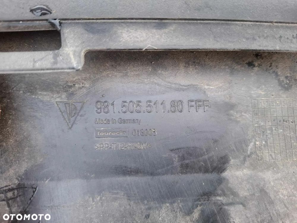 LISTWA SPOILER ZDERZAKA TYŁ TYLNA DOKŁADKA LEWA PORSCHE BOXSTER CAYMAN 981 981505511 - 5