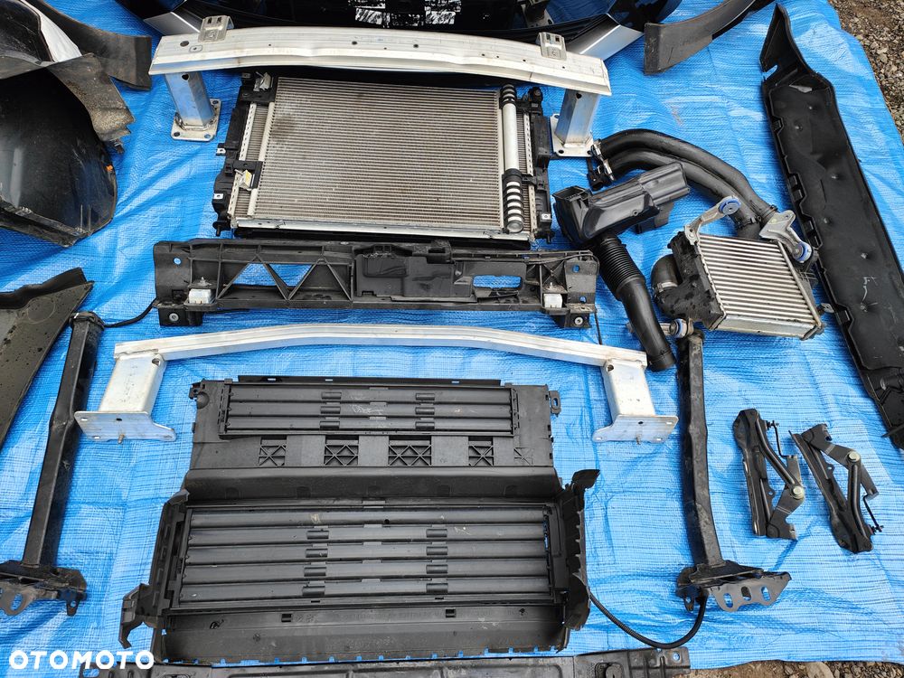 Peugeot 5008 II lift maska zderzak przód kompletny demontaż kolor EXY - 14