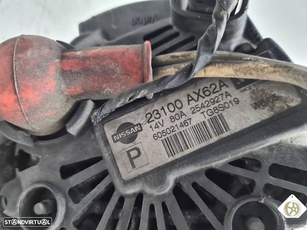 ALTERNADOR NISSAN MICRA III 2005 - 3