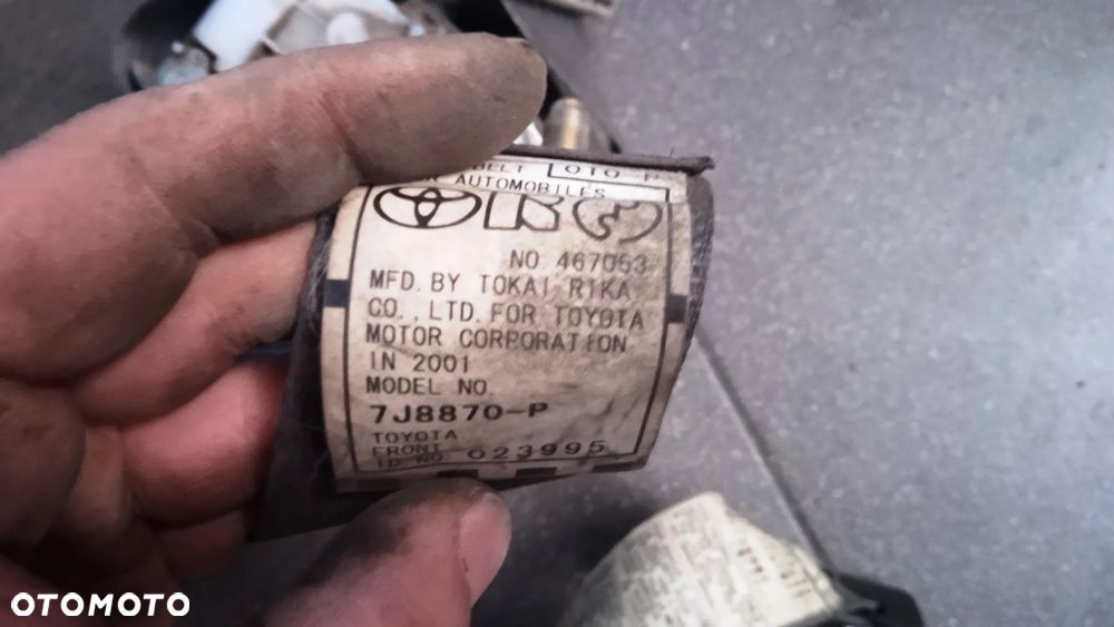 Pas bezpieczeństwa Toyota Yaris Verso - 3