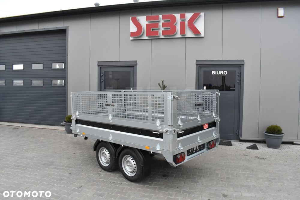 Brenderup SUPER MOCNA PRZYCZEPA 4260 T OTWIERANE WSZYSTKIE BURTY - 14