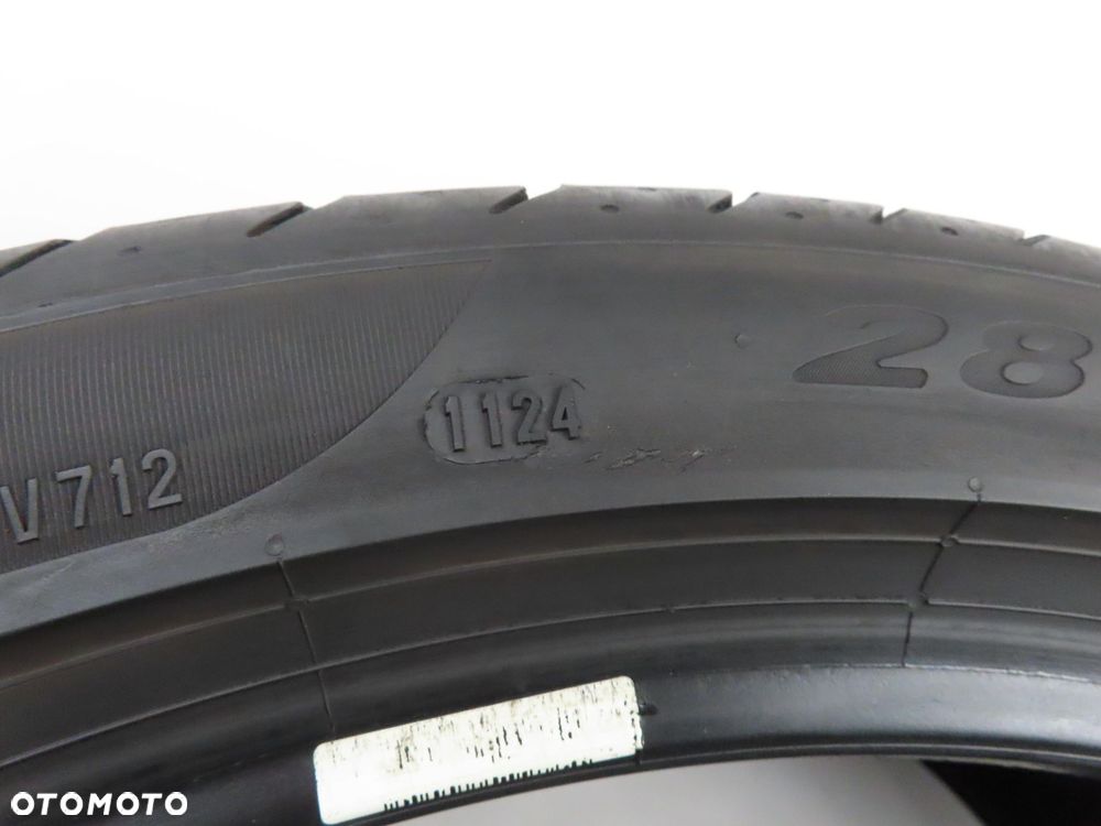 2x 285/35R22 ZR22 OPONY LETNIE UŻYWANE Pirelli P Zero 106Y XL - 5