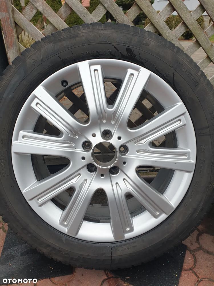 Koła Zimowe Felgi Aluminiowe Mercedes ML W166 GLE 255/50 R19 Dunlop 21r 6mm A1664011702 BORBET ET62 - 2