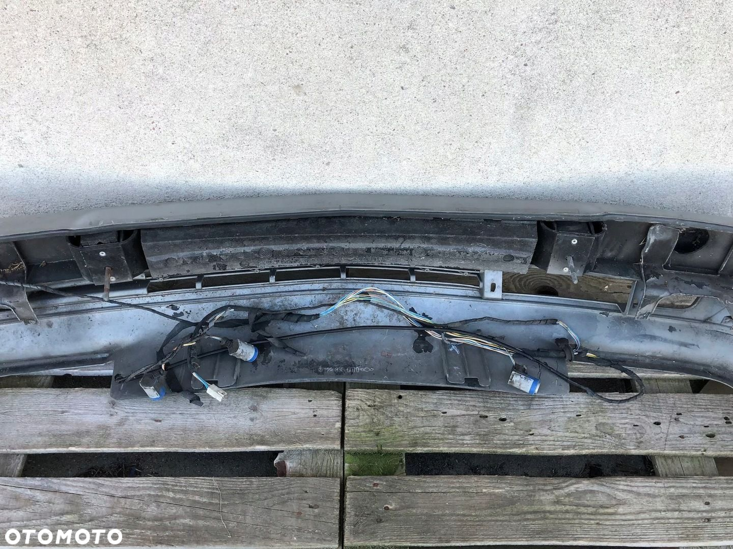 ZDERZAK PRZÓD PRZEDNI MERCEDES SL R129 W129 1989- 1298800070 ORYGINAŁ CAŁY - 7
