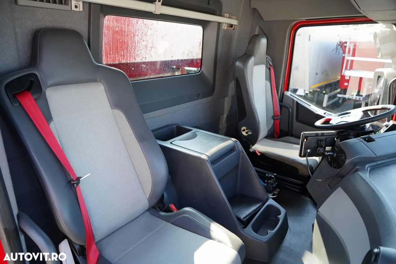 Renault C 430 / 8x4 / BASCULATOR DUBLU - 6M / HAYON HIDRODOXY / TRAPĂ / ANVELOPE 100% / IMPORTAT - 34