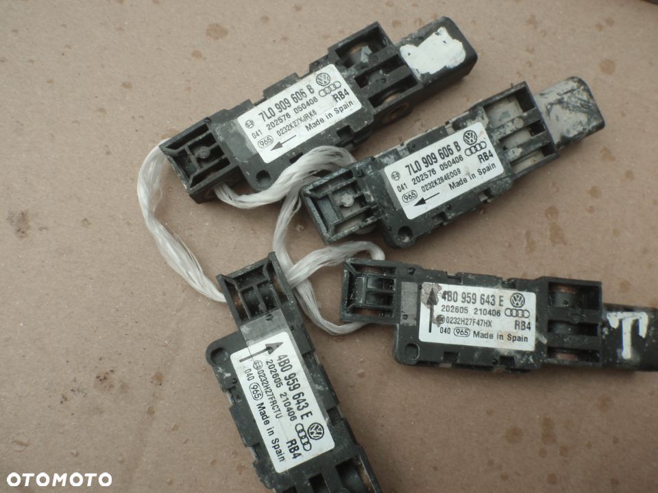 komputer sterownik moduł czujnik uderzenia poziomowania świateł xenon vw touareg audi 7l porsche a8 - 8