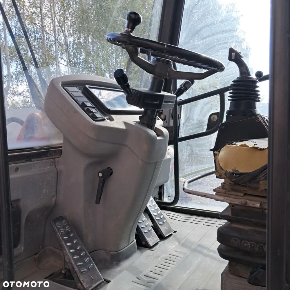 Kramer 421 ładowarka koła skrętne łyżka dzielona widły  520 jak 320 jcb 420 cat - 4