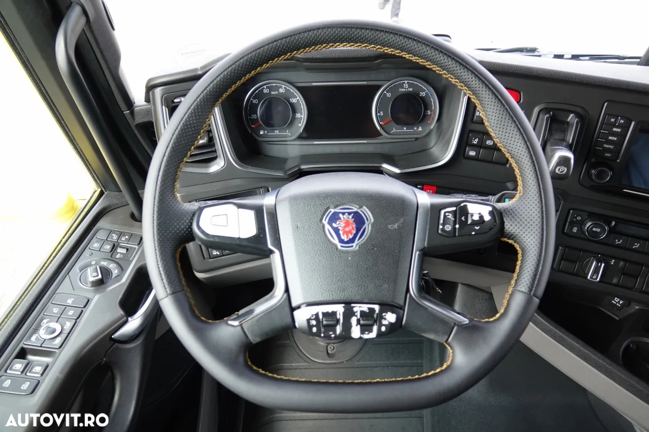 Scania S 500 / RETARDER / AER CONDIȚIONAT PARCARE / ANVELOPE 100% / CONTRACT POST-SERVICE / IMPORTAT - 27