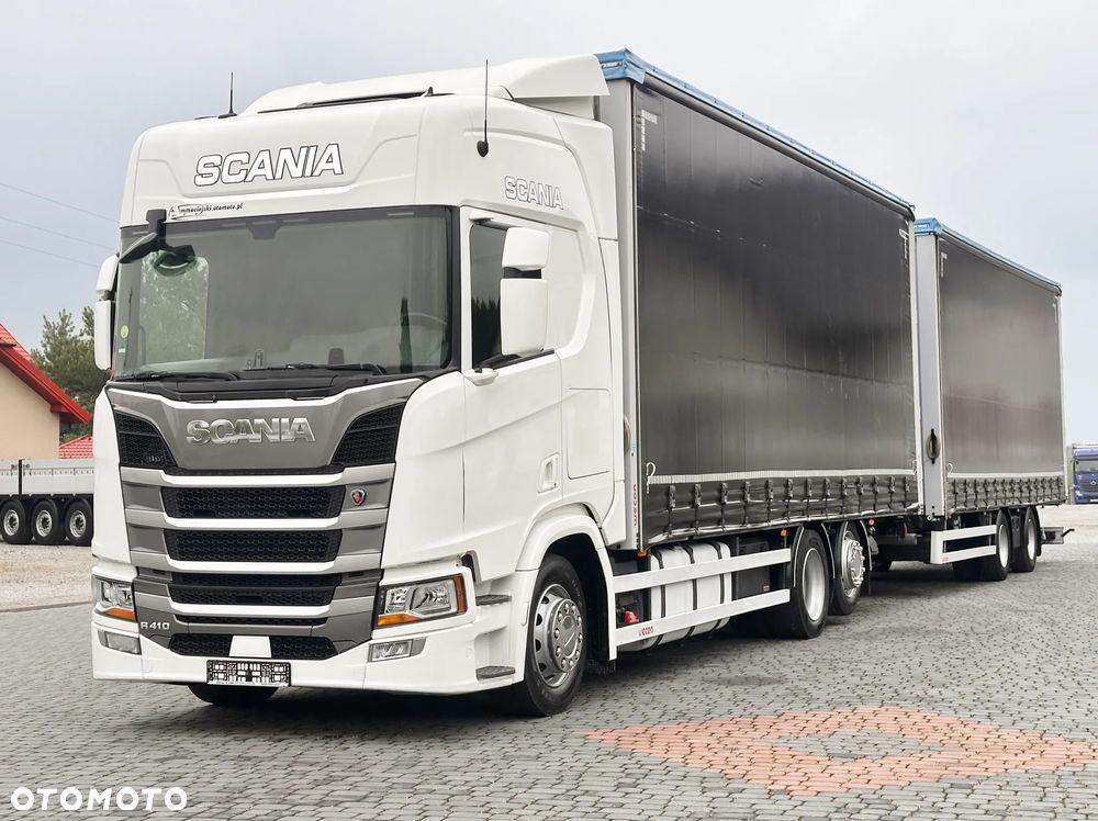 Scania R410 NEXT GEN 6X2 TANDEM ZESTAW WECON 7.7m - 7.7m - 25
