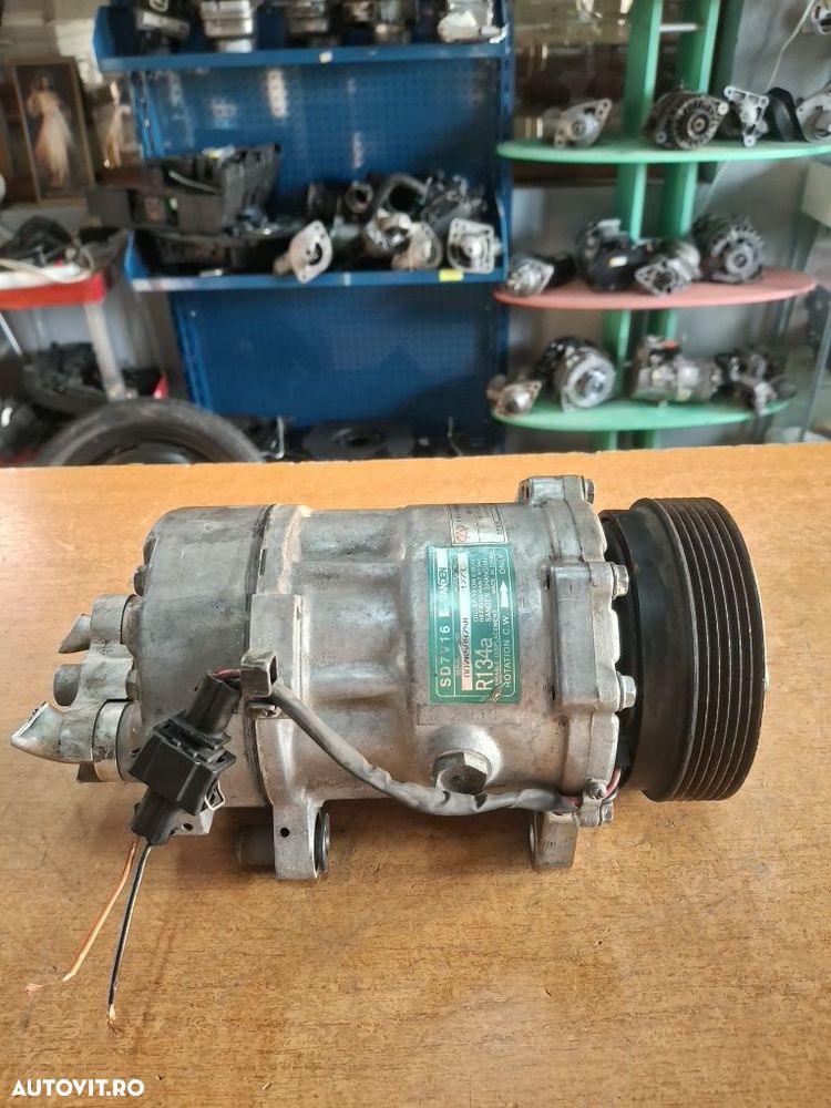 Compresor aer condiționat Vw Golf 3 Sharan Galaxi 1.9 tdi 1993-1999 - 1