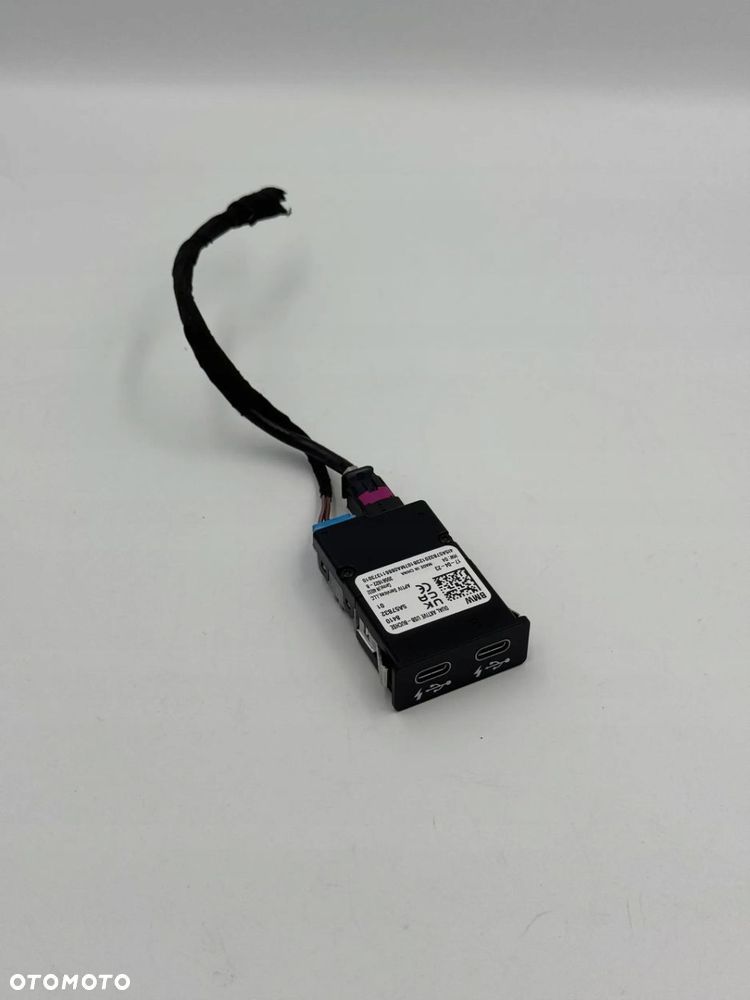 BMW U06 X1 U11 X2 U10 G18 AKTYWNE GNIAZDO ŁADOWANIA PORT USB TYP C - 2