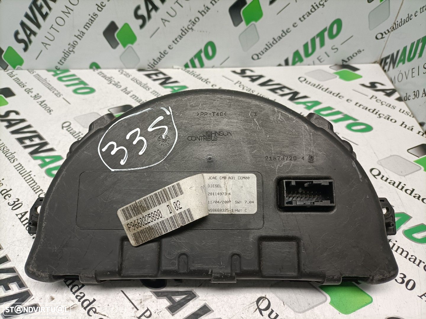 Quadrante Citroën C3 I (Fc_, Fn_) - 3
