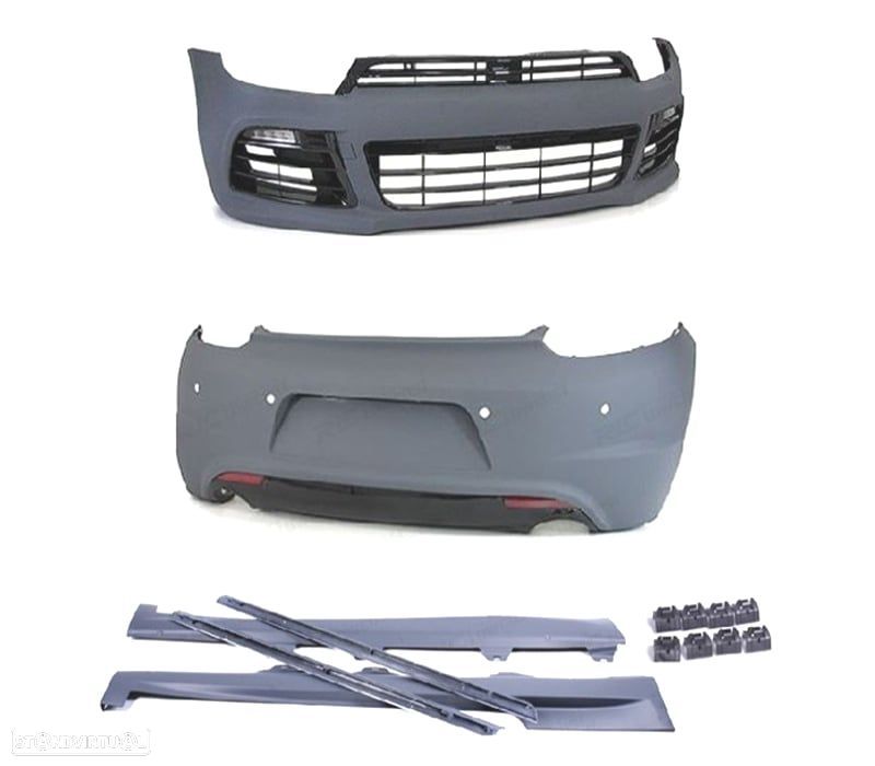 KIT CARROÇARIA VOLKSWAGEN VW SCIROCCO 08-14 LOOK R - 5