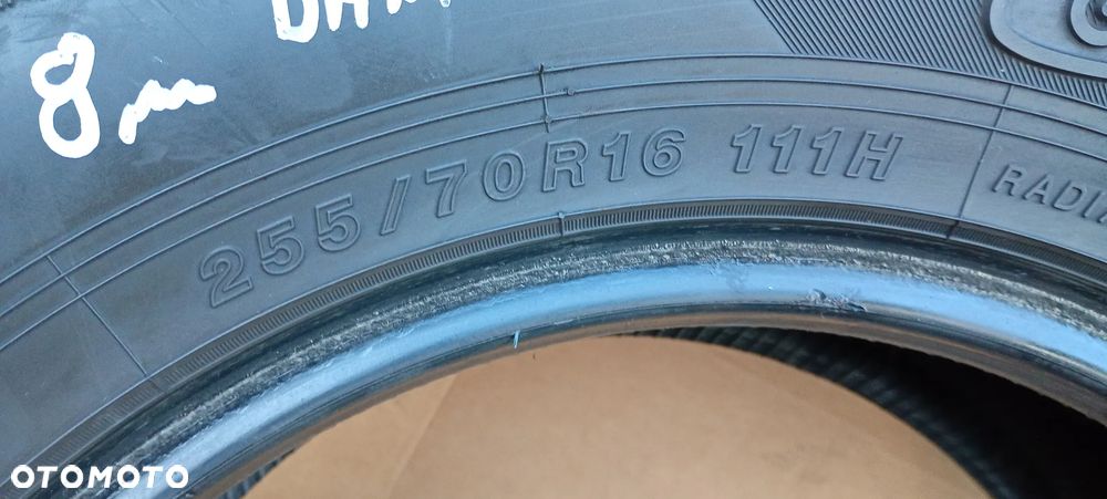 2X Opona Yokohama Geolandar A/T 255/70 R17 8mm 5223 - 10