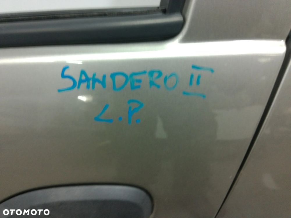 DACIA SANDERO II 12-20 DRZWI LEWE TYŁ TYLNE TEHNK - 2