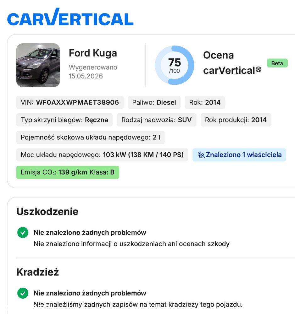 Ford Kuga 2.0 TDCi Titanium S FWD - 40