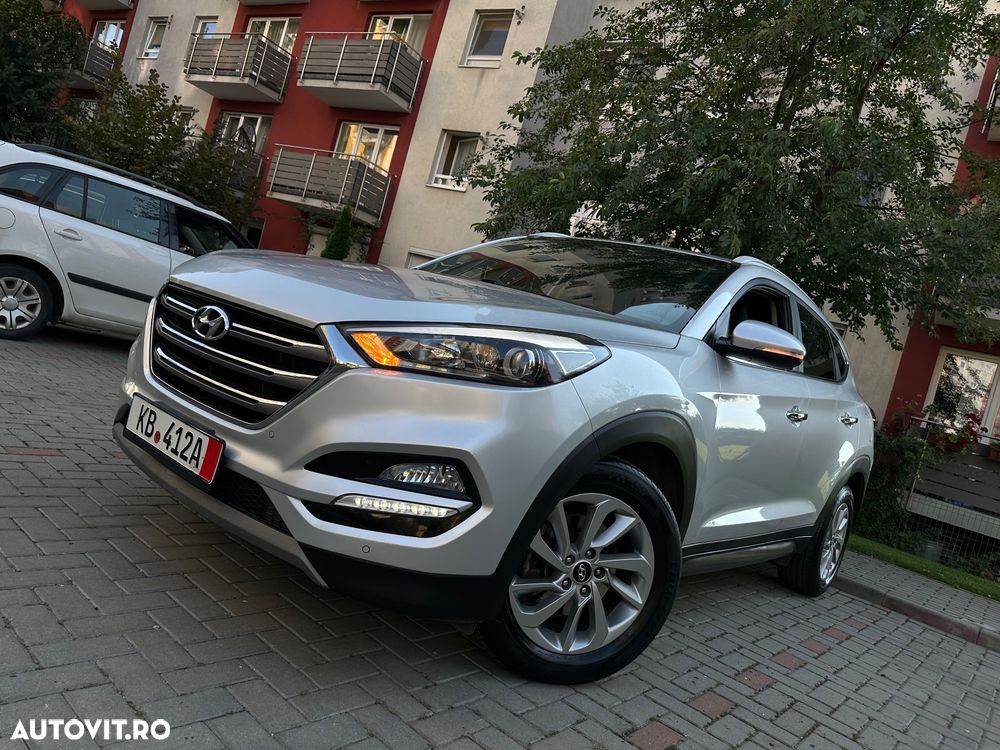 Hyundai Tucson blue 1.7 CRDi 2WD DCT Style - 1