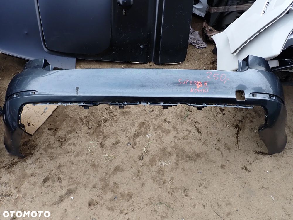 SKODA SUPERB II KOMBI ZDERZAK TYŁ - 1