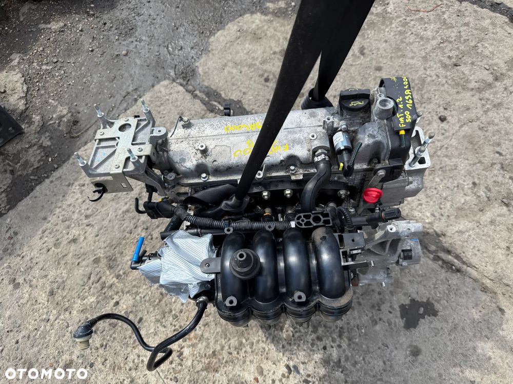 Silnik 169A4000 1.2 8V Fiat 500 Grande punto panda ii 61tys km - 5