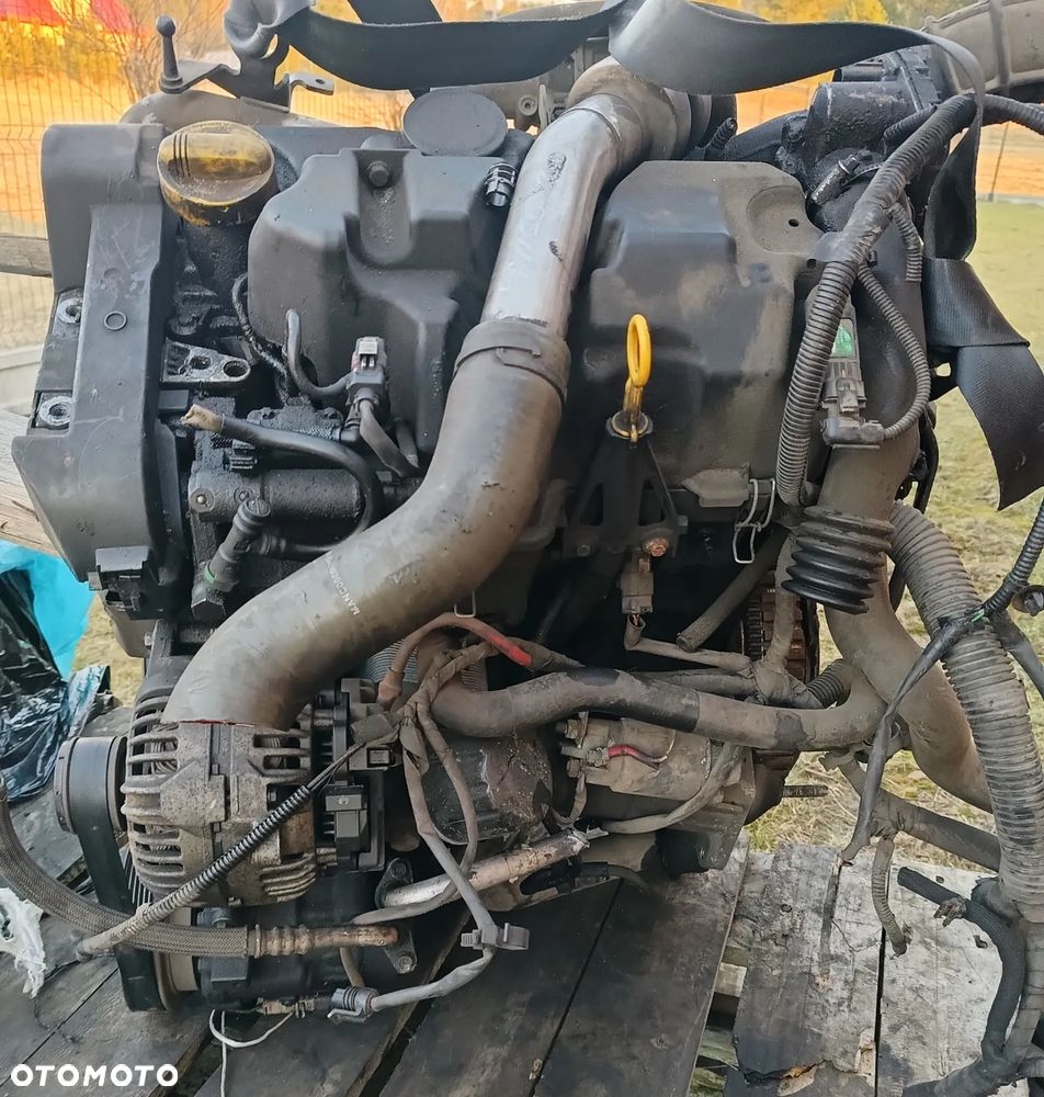 Silnik Renault Kangoo Nissan 1.5 dci k9k Kompletny z osprzętem filmik - 2