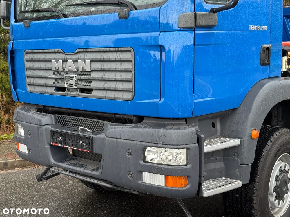 MAN * MAN 18 280 * Kiper Wywrotka * 4x4 * HDS Palfinger  120 STAN BARDZO DOBRY * Sprowadzony - 14