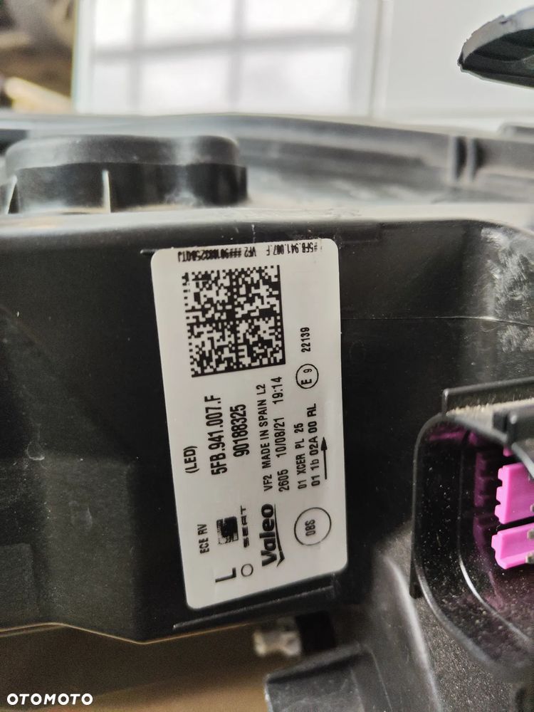 Reflektor FULL LED Seat Leon IV CUPRA VALEO OE 5FB 941 007F - 6